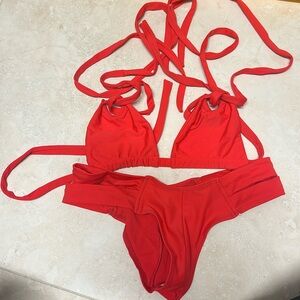 Montce swim bathing suit top and bottoms